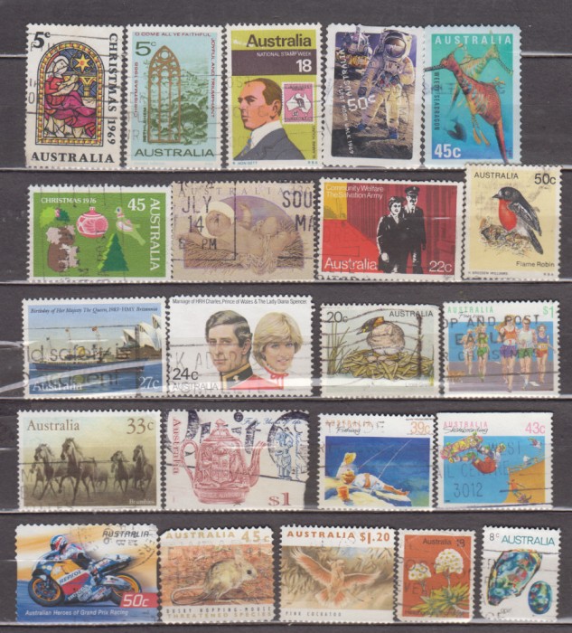 A7 T3 9 - Timbre foarte vechi - Australia