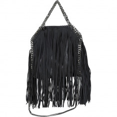 Falabella Shaggy Deer Fringed Mini Tote foto