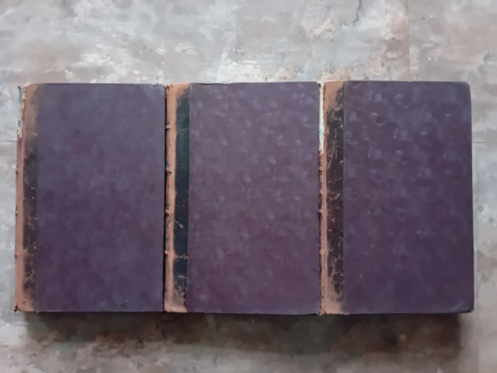 P. Virgilii Maronis Opera / Les Oeuvres de Virgile , Par E. Benoist 3 volume 1867, 1869, 1872