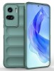 Husa Wave din Silicon compatibila Honor 90 Lite Anti-Shock, Verde, Oem