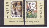 CENTENARUL MUZEULUI GRIGORE ANTIPA,SERIE COMPLETA,Lp1803, MNH,2008, ** ROMANIA., Fauna, Nestampilat