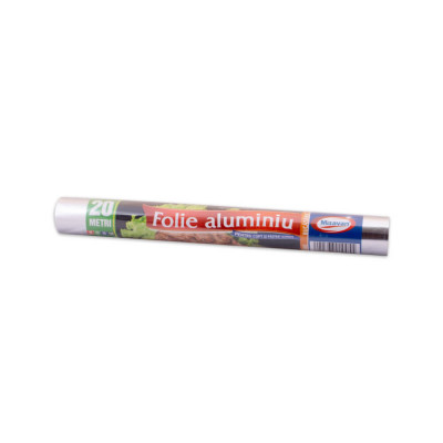 Folie de Aluminiu Misavan, 29cm x 20m, Folie Aluminiu, Folie de Aluminiu, Folie Aluminiu Alimentare, Folie Alimentara de Aluminiu, Folie Aluminiu Subt foto