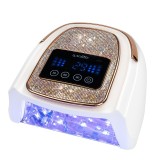 Lampa UV/LED DiamondGlow Elite - LUXORISE, Rose Gold