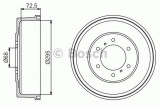 Tambur frana NISSAN NAVARA platou / sasiu (D40) (2008 - 2016) BOSCH 0 986 477 215