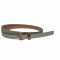 Curea dama, casual-eleganta, din piele ecologica, latime 1.3 cm, Gri - CKD012