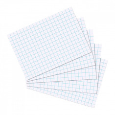 Index cards A5,culoare alba,100 buc/set,HERLITZ