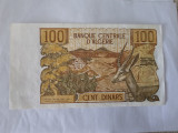 Algeria 100 Dinars 1970 Noua