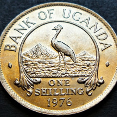 Moneda exotica 1 SHILLING - UGANDA, anul 1976 *cod 2412 = UNC
