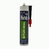 Etanseizant Rino Bitum Seal, 310 ml, Negru, Etanseizant pe Baza de Bitum, Mastic Reparatii si Etansare Acoperisuri, Silicon Acoperisuri, Mastic Etanse
