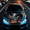 Folie Capota Auto &quot;Hood Art&quot; rezistenta la exterior, marime S (150 x 110cm) - Cod: AVX-CAPOTA-022S, AVEX