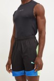 Puma pantaloni scurți de antrenament individualFINAL culoarea negru, 659584