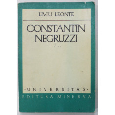 CONSTANTIN NEGRUZZI de LIVIU LEONTE , 1980