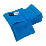 Set 10x Prosop de maini 30x50cm Model Ashley 390gr/mp 40252ET Blue JGR Bumbac