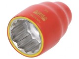 Cap Protecție 12 Puncte Izolat Tubular 1/2 Oțel Aliat