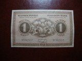 Finlanda 1 Mark 1918, Bancnota Straina, Europa, Stare Buna XF