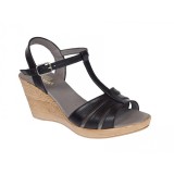Cumpara ieftin Oferta marimea 35 - Sandale dama din piele naturala Negru LNA134NBOX