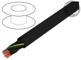 Cablu Electric Neecranat 1mm&sup2; Negru 300V/500V