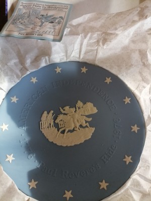 Vand set complet WEDGWOOD bicentenarul Independentei Americane 1976 foto