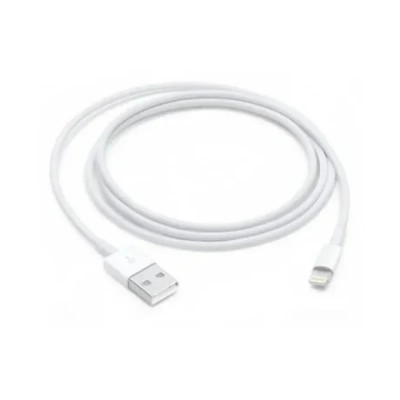 Cablu Date compatibil cu Apple Quick Charge Lightning la USB Bulk Alb foto