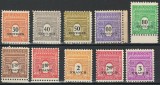 Franța 1944&ndash;1945 - Seria MNH &bdquo;Arc de Triomphe (Arcul de Triumf din Paris)&rdquo; - Set 10 Timbre -KV1