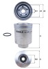 MAHLE KC 389D filtru combustibil