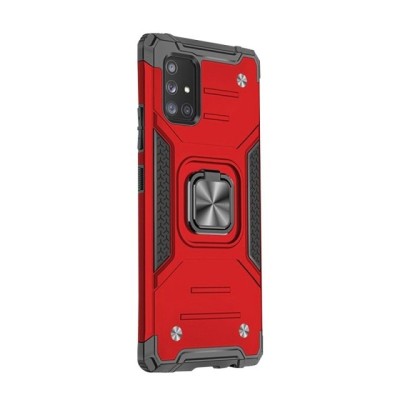 Husa pentru SAMSUNG Galaxy A51 - Ring Armor (Bleumarin) Wozinsky foto