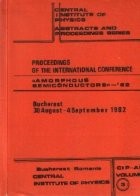 Proceedings of the International Conference Amorphous Semiconductors - 82 foto