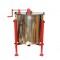 Centrifuga manuala apicola, extractor miere din inox cu 4 rame