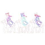Figurina de Craciun Cei trei magi, 504 LED-uri, 70x50 cm