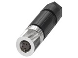 Conector M8 4 pini, 4A, 30V, IP65, drept, PHOENIX CONTACT