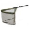 Minciog telescopic DAM Crosspower Landing Net, dimensiune cap 50x50x40 cm, ochi 6 mm, cauciuc, 2 tronsoane, lungime 1.9 m