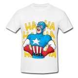Tricou &quot; Captain America - Hahaha &quot;