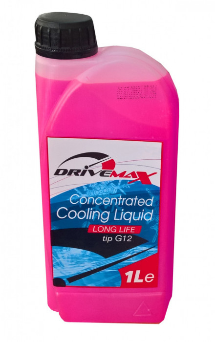 Antigel Rosu Concentrat Drivemax G12 Plus 1L DRIV G12 1L