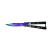 Cutit, Briceag fluture, Balisong, Butterfly, Rainbow Class, 21.5 cm, multicolor