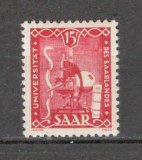 Saarland.1949 1 an Universitatea Saarbrucken SS.505