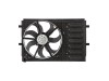GMV radiator electroventilator Audi A1 (8X), 2010-2018, motor 1.2 TFSI, 1.4 TFSI, benzina, 1.6 TDI, diesel, cu AC, 260W / 90W; 395 mm; 3 pini, fara p