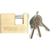 Vorel 77213 - Lacat din alama dreptunghiular 90 mm