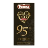 Ciocolata neagra cu 95% cacao, 75g, Torras