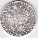 AUSTRIA UNGARIA 1 Florin 1861 A Viena