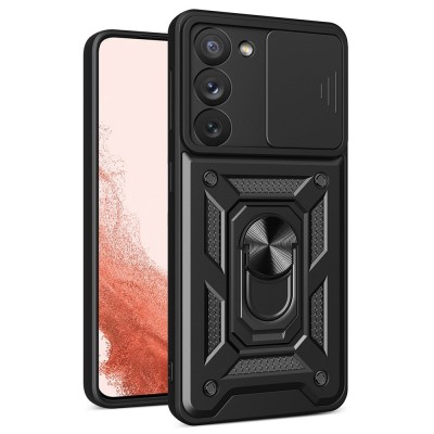 Husa pentru Samsung Galaxy S23 Plus Techsuit CamShield Series Negru foto
