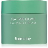 Farmstay Tea Tree Biome crema calmanta cu extract din arbore de ceai 80 ml