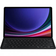 Husa cu tastatura Samsung EF-DX810UBEGWW pentru Galaxy Tab S9+, Slim, Negru