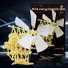 Robot biped cu energie eoliana STEAM, Kit DIY-do It Yourself, Oem