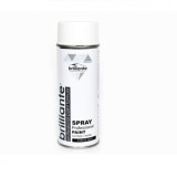 Vopsea Spray Brilliante Alb Pur Mat RAL 9010 400ml Acrilic Universal Metal Lemn Plastic