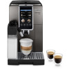 Espressor automat De’Longhi Dinamica Plus ECAM 380.95.TB, 2 carafe pentru lapte, tehnologie LatteCrema, 1.8 l, 1450 W, 15 bar, negru/gri inchis, Delonghi