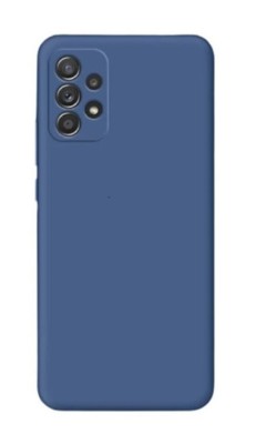 Husa din silicon compatibila cu Samsung Galaxy A33 5G silk touch, Navy Blue foto