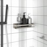 VidaXL Raft de duș, 30x10x6 cm, oțel inoxidabil 304 periat