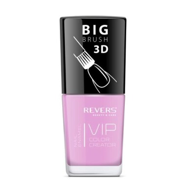 Lac de unghii Vip, 3D, Revers, mov, 12 ml, Nr 071 - mat foto