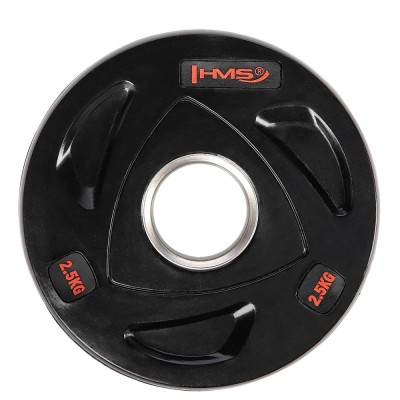 Greutate Olimpica cauciucata HMS TOX02, 2.5 kg/51 mm, foto