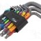 Set chei imbus Hex-Plus, sferic, {{Material}}, HEX 1,5mm, HEX 2,5mm, HEX 2mm, HEX 3mm, HEX 4mm, HEX 5mm, HEX 6mm, HEX 8mm, HEX 10mm, lungime {{Lungime